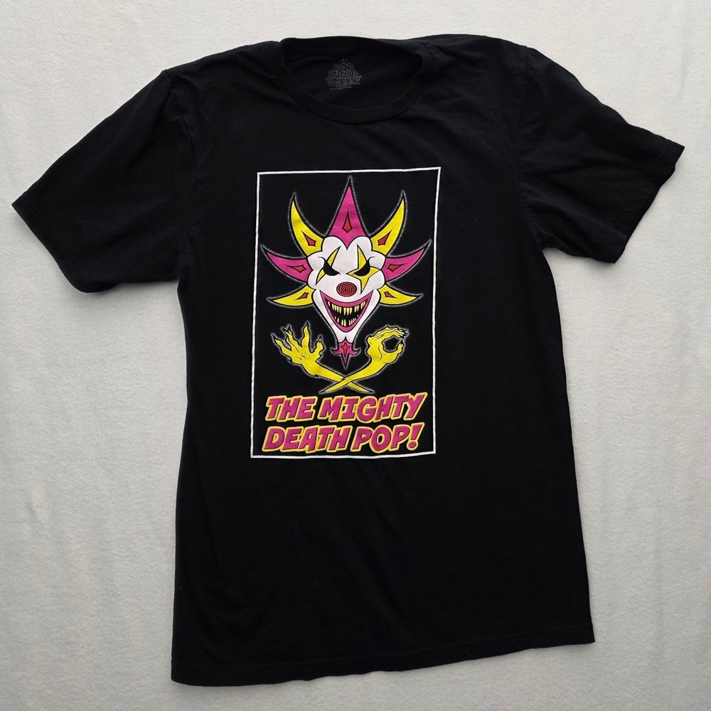 Pop Threads Insane Clown Posse The Mighty Death Pop T-Shirt S Black Cotton Tee